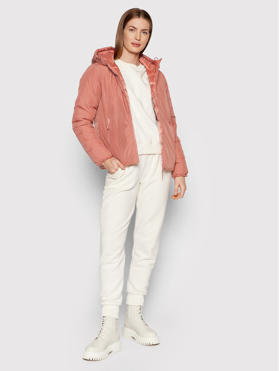 Giubbotto piumino KUDP604 Rosa Regular Fit