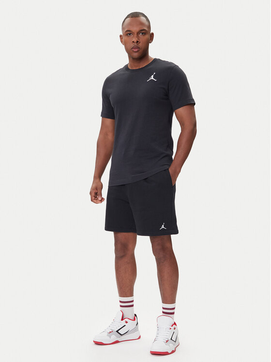 Nike Nike Szorty JORDAN BROOKLYN FLEECE Czarny Regular Fit