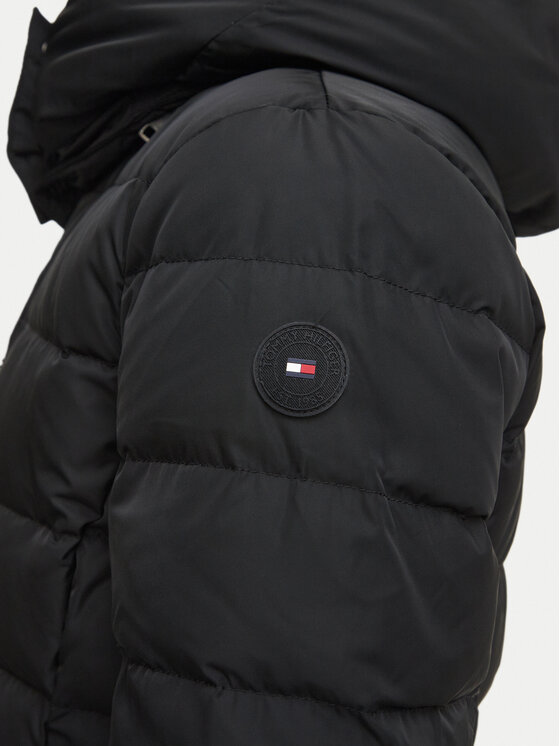 Tommy Hilfiger Tommy Hilfiger Daunenjacke WW0WW52290 Schwarz Regular Fit