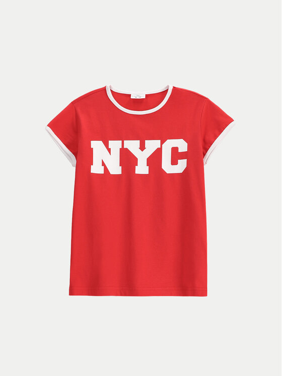 Coccodrillo Coccodrillo T-Shirt WC5143230VGA Červená Regular Fit