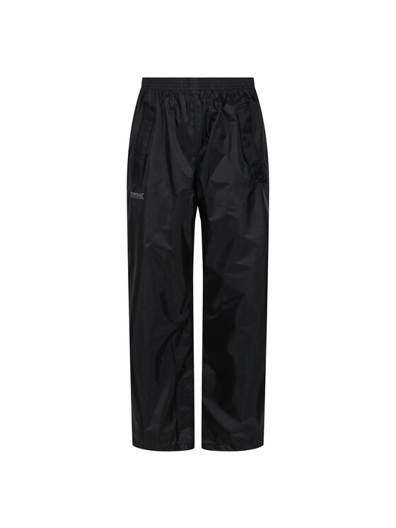 Regatta Regatta Spodnie przeciwdeszczowe RG10242 Czarny Over Fit