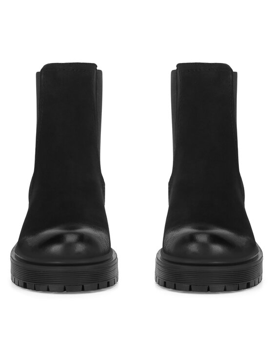 Lasocki Lasocki Kotníková obuv s elastickým prvkem WI23-STYX-06 Černá