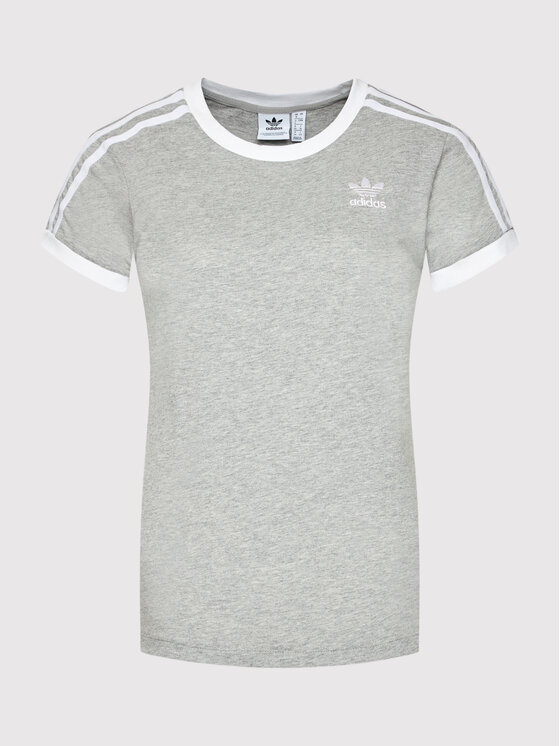 adidas adidas T-krekls adicolor Classics 3-Stripes H33576 Pelēks Standard Fit