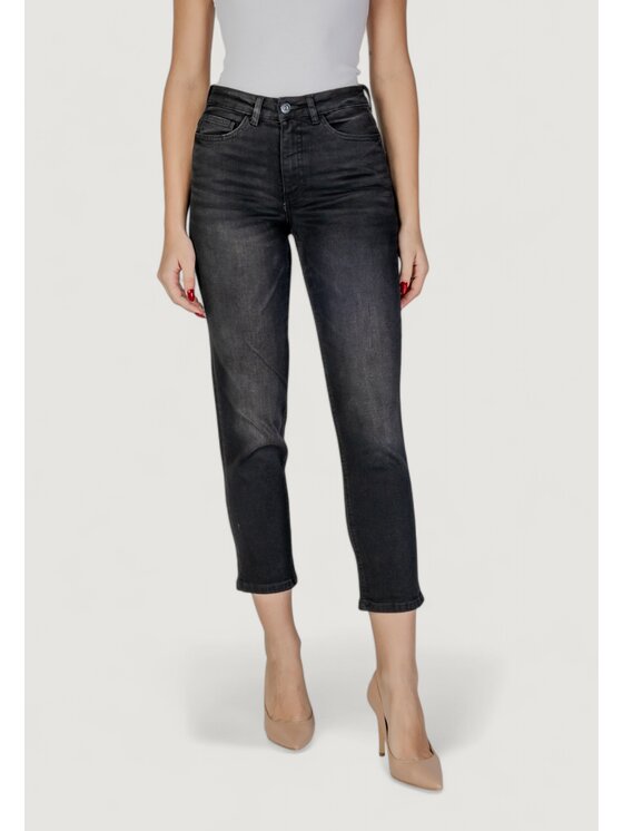 ICHI ICHI Jeans IHTWIGGY RAVEN Nero Mom Fit