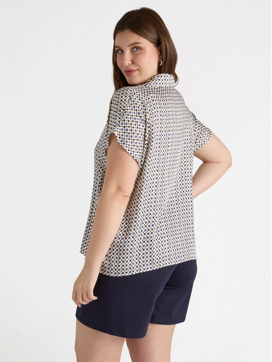 Fiorella Rubino Fiorella Rubino Camicia 5033T001377N0S1 Écru Regular Fit