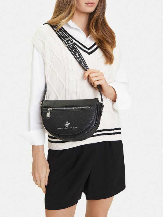 Beverly Hills Polo Club Beverly Hills Polo Club Дамска чанта C-BHPC-C-009-07 Черен