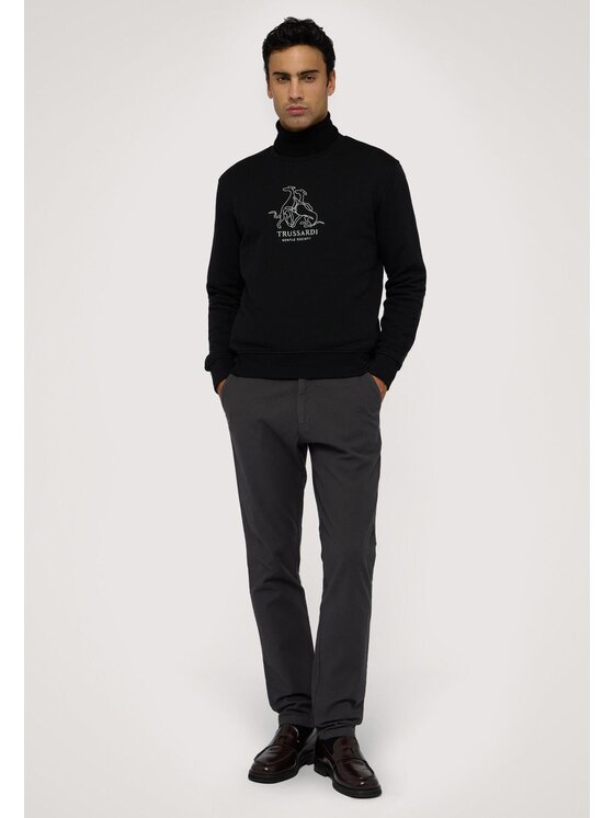 Trussardi Trussardi Pantaloni di tessuto P705M000015N023 Grigio Skin Fit