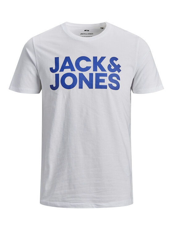 Jack&Jones Jack&Jones Set od 3 majice Corp Logo 12191762 Crna Slim Fit