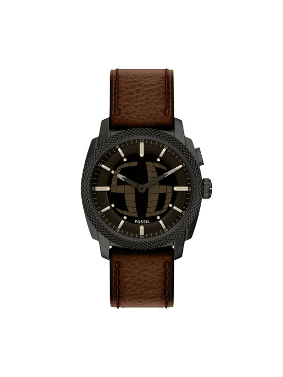 Fossil Fossil Ρολόι Machine Big Tic FS6165 Καφέ