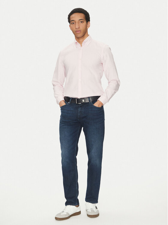 BOSS BOSS Camicia Rickert 50519707 Rosa Regular Fit