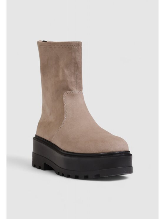 Calvin Klein Jeans Calvin Klein Jeans Stivaletti FLATFORM ZIP MG SS Beige