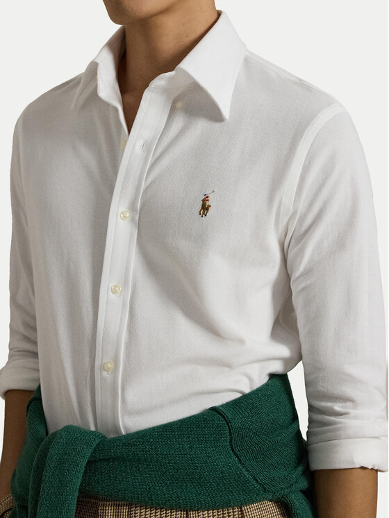 Polo Ralph Lauren Polo Ralph Lauren Πουκάμισο 710P03967002 Λευκό Regular Fit