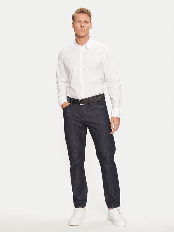 BOSS Boss Ing Relegant 50518304 Fehér Regular Fit