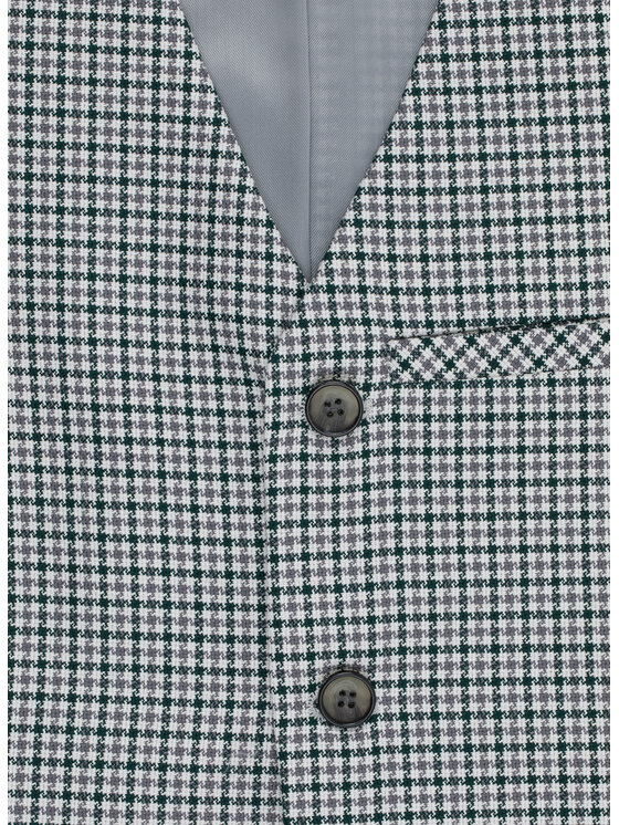 Pako Lorente Pako Lorente Kamizelka P22SF-8X-013 Zielony Slim Fit