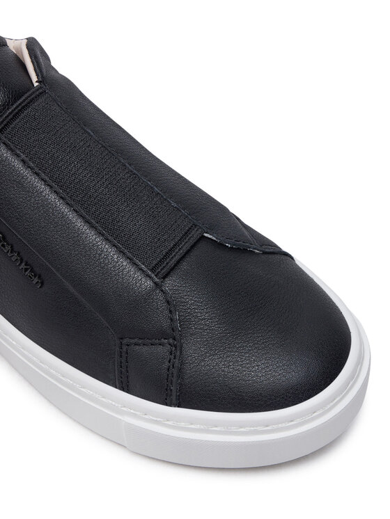 Calvin Klein Calvin Klein Сникърси Cupsole Slip On W/Ml HW0HW02289 Черен