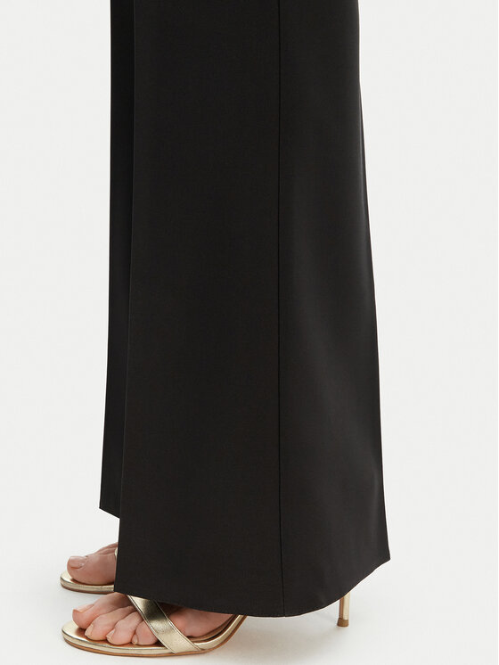 Rinascimento Rinascimento Spodnie materiałowe CFC0127876003 Czarny Slim Fit