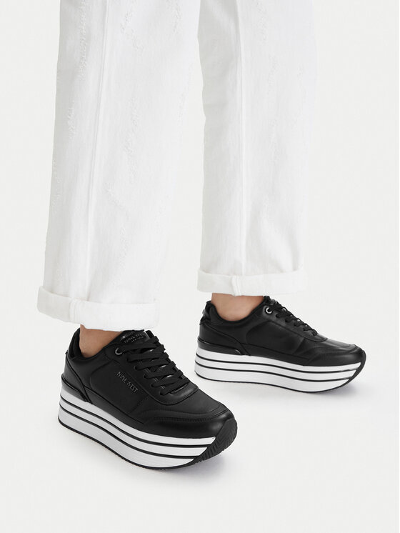 Nine West Nine West Sneakers CEO-AW25-3C201 Nero