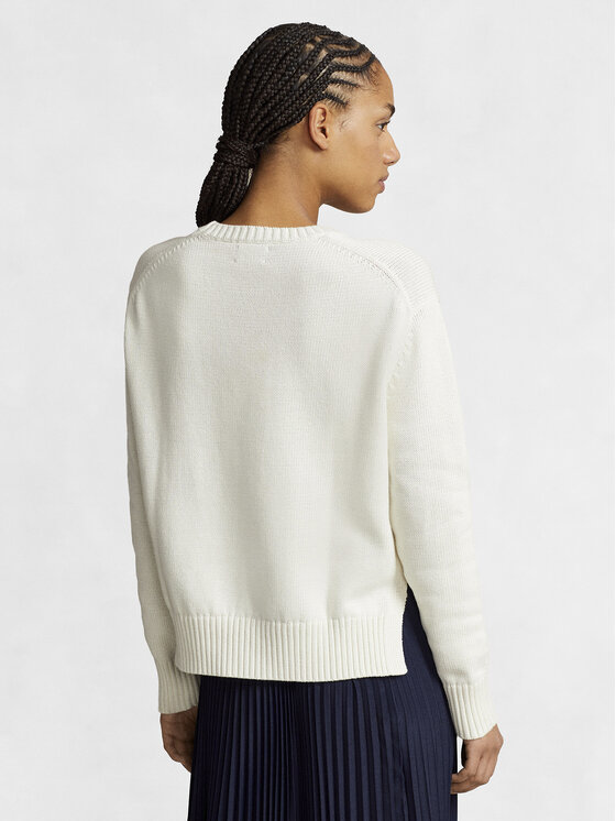 Polo Ralph Lauren Polo Ralph Lauren Sweater Cn Po 211898583003 Ekru Regular Fit