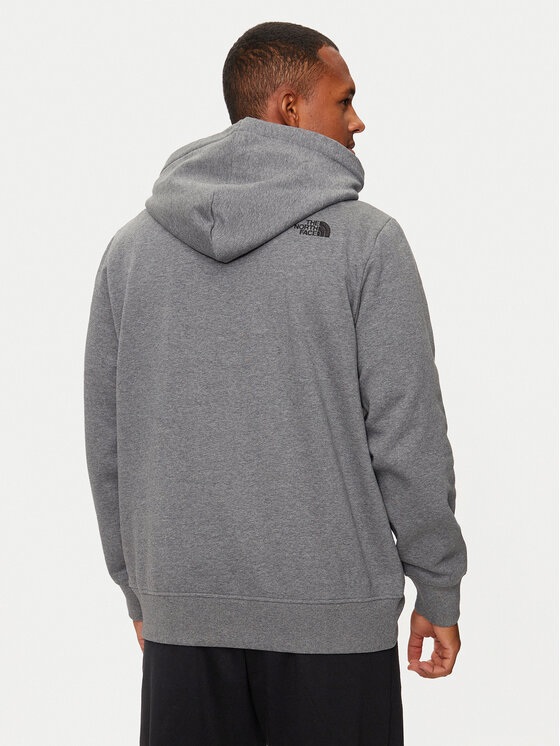 The North Face The North Face Majica dugih rukava Drew Peak NF0A89EM Siva Regular Fit