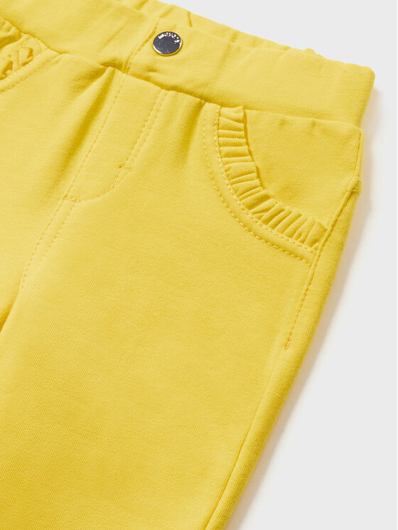 Mayoral Mayoral Riidest püksid 550 Kollane Super Skinny Fit