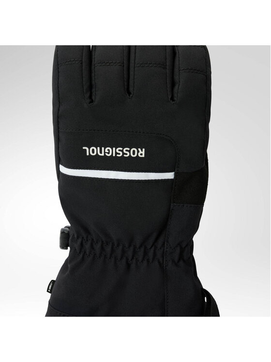 Rossignol Rossignol Rękawice narciarskie Jr Roc Ski Gloves R-Shell Dry Czarny