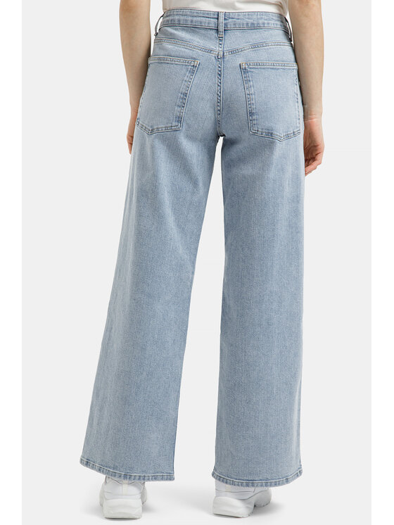 Cross Jeans Cross Jeans Jeansy P 540-017 Niebieski Wide Leg