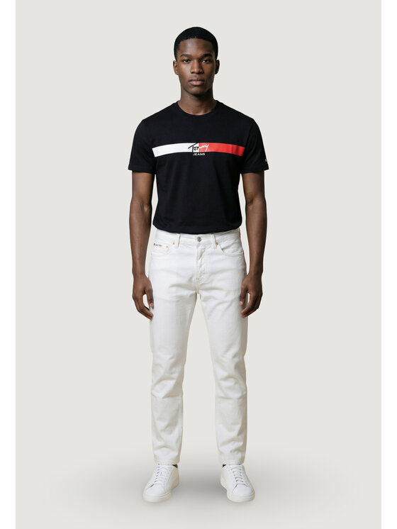 Tommy Jeans Tommy Jeans T-shirt DM0DM22539 Crna Casual Fit