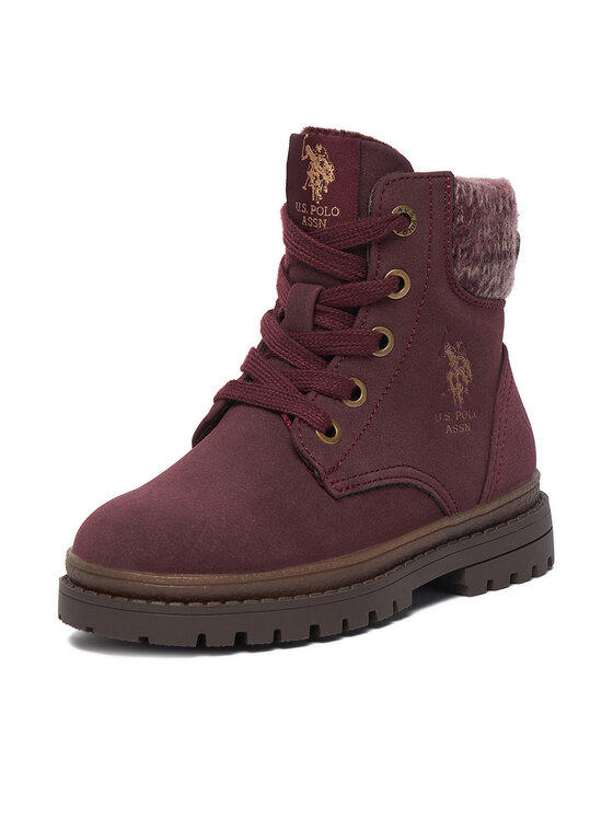 U.S. Polo Assn. U.S. Polo Assn. Polacchine EO-VLAD001K/GYT1-BOR003 Bordeaux