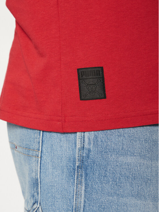 Puma Puma Футболка One Piece 624665 Червоний Regular Fit