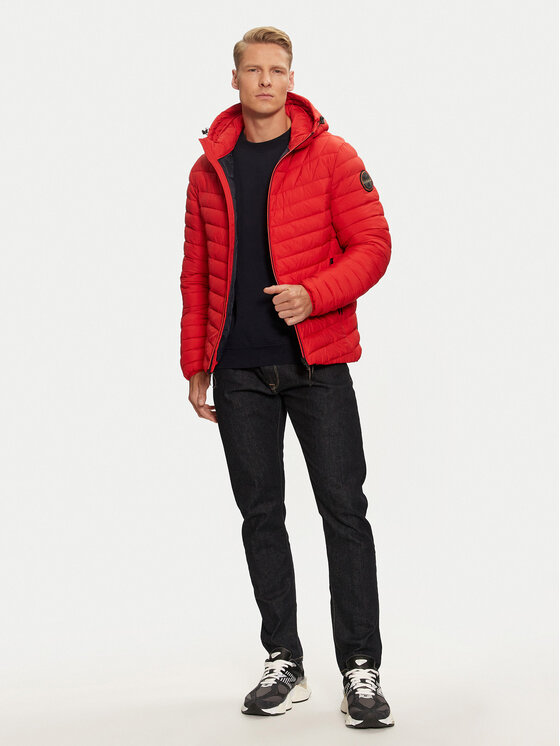Napapijri Napapijri Pehelykabát A-Lapaz H NP0A4I26 Piros Regular Fit