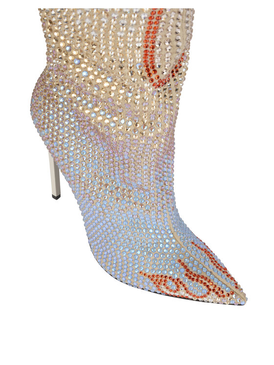 PHILIPP PLEIN PHILIPP PLEIN Kozaki 23623 Beżowy