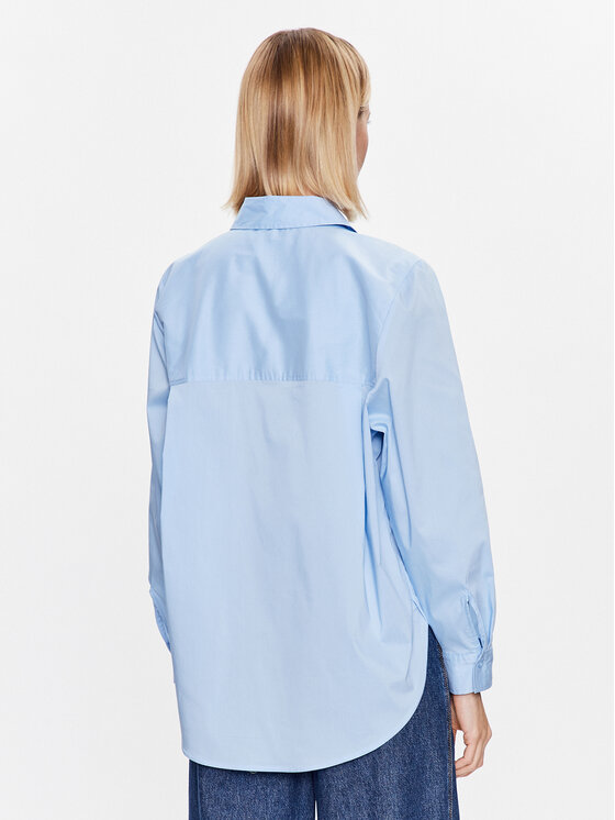 United Colors Of Benetton United Colors Of Benetton Πουκάμισο 5AWRDQ02T Γαλάζιο Relaxed Fit