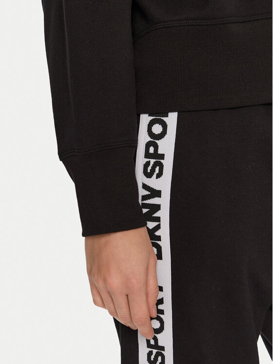 DKNY Sport DKNY Sport Μπλούζα DP4T9968 Μαύρο Loose Fit