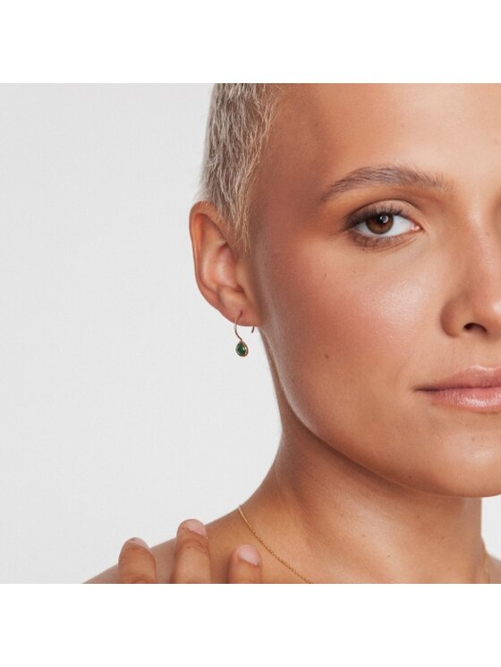 ANIA KRUK ANIA KRUK Kolczyki SOPKN0700Z Żółte złoto
