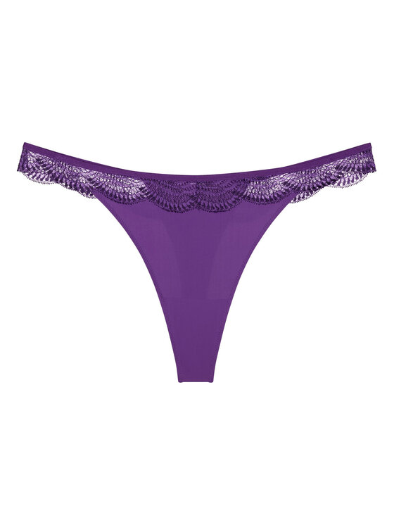 Triumph Triumph Stringové nohavičky Comfort Glam 10224956 Fialová