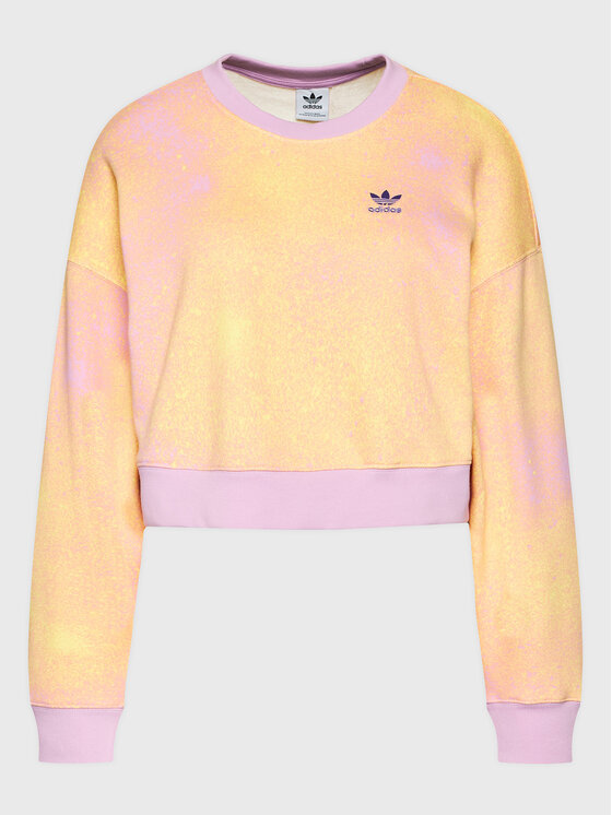 adidas adidas Felpa Allover Print HL6599 Multicolore Loose Fit