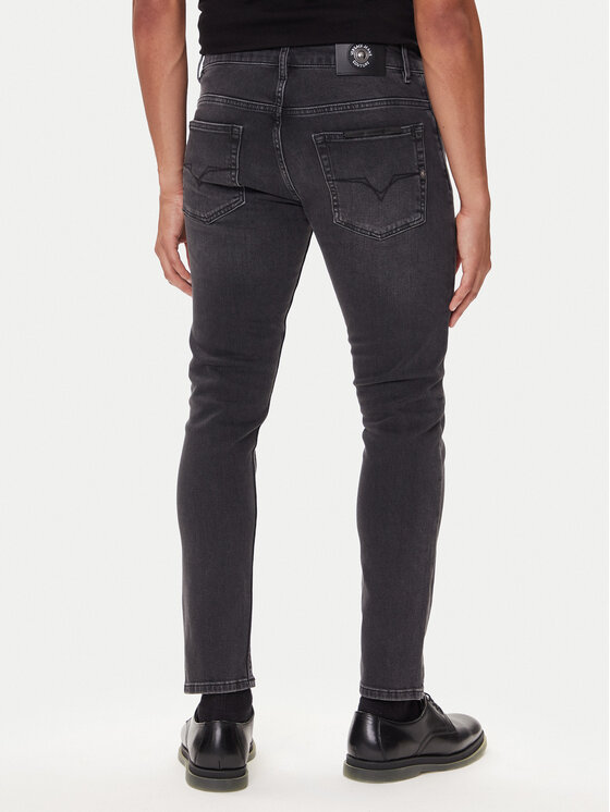 Versace Jeans Couture Versace Jeans Couture Traperice 79GAB5D0 CDWRC Crna Slim Fit
