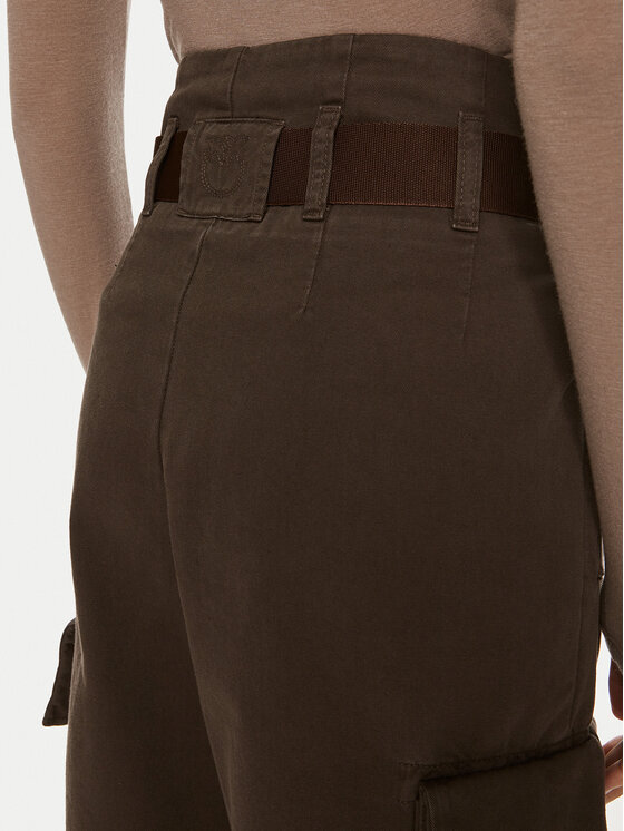 PINKO Pinko Kargo hlače Ronfare 101840 A21C Rjava Regular Fit