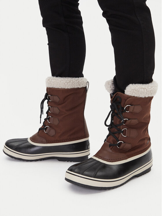 Sorel Sorel Sniega zābaki 1964 Pac Nylon Boot Wp 2114071256 Brūns