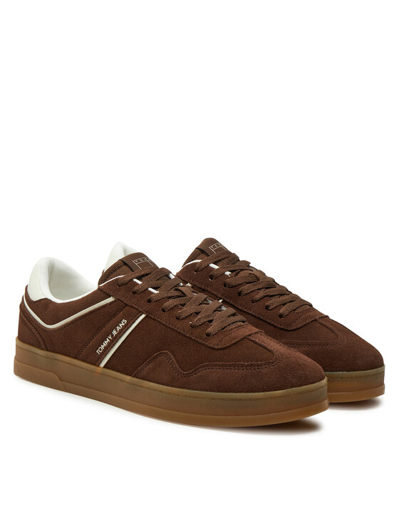 Tommy Jeans Tommy Jeans Superge The Greenwich Suede EM0EM01516 Rjava