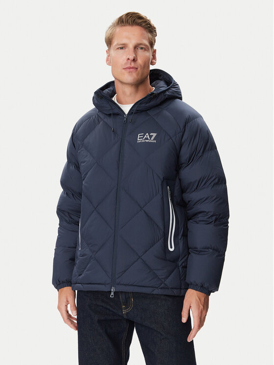 EA7 Emporio Armani EA7 Emporio Armani Daunenjacke 7M002396 AF15923 UB102 Dunkelblau Regular Fit