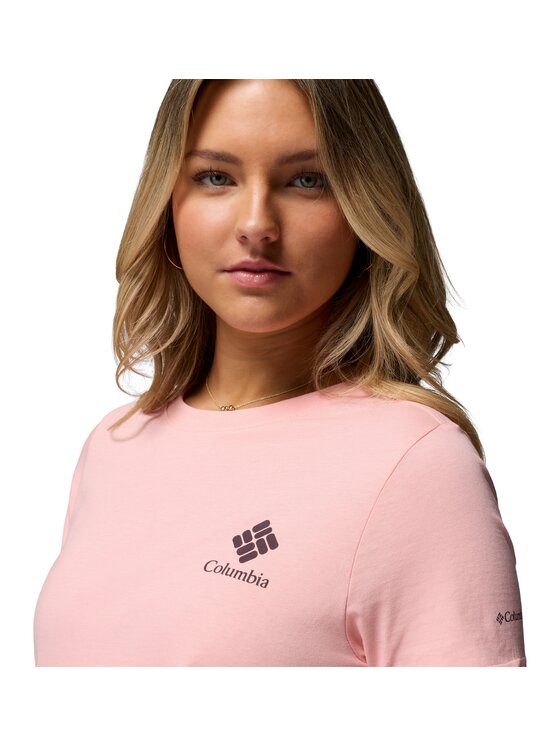 Columbia Columbia T-Shirt 212002 Różowy Regular Fit