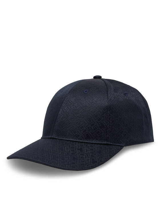 Tommy Hilfiger Tommy Hilfiger Шапка с козирка Monogram AM0AM13386 Тъмносин
