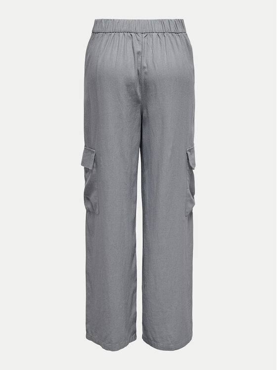 JDY JDY Pantaloni din material Say 15325001 Gri Wide Leg