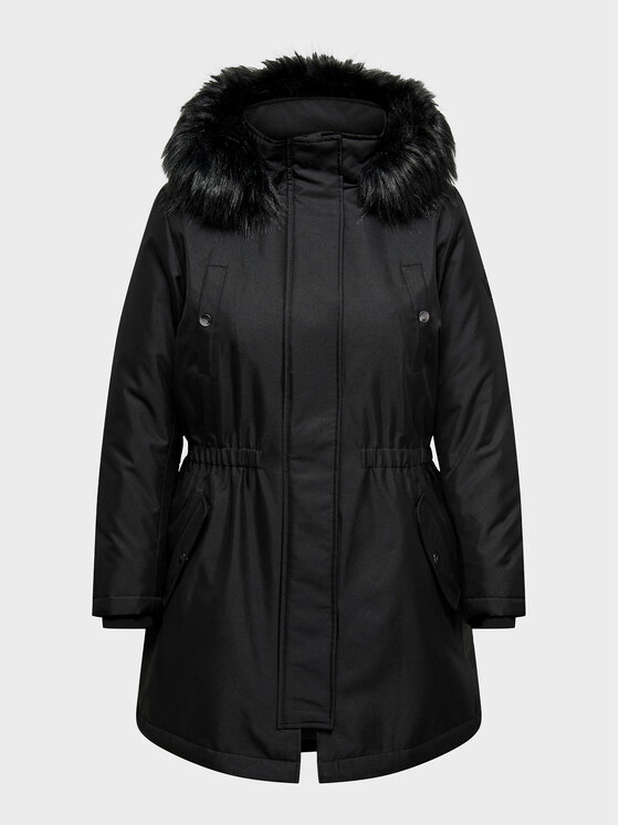 ONLY Carmakoma ONLY Carmakoma Parka Irena 15185999 Nero Regular Fit
