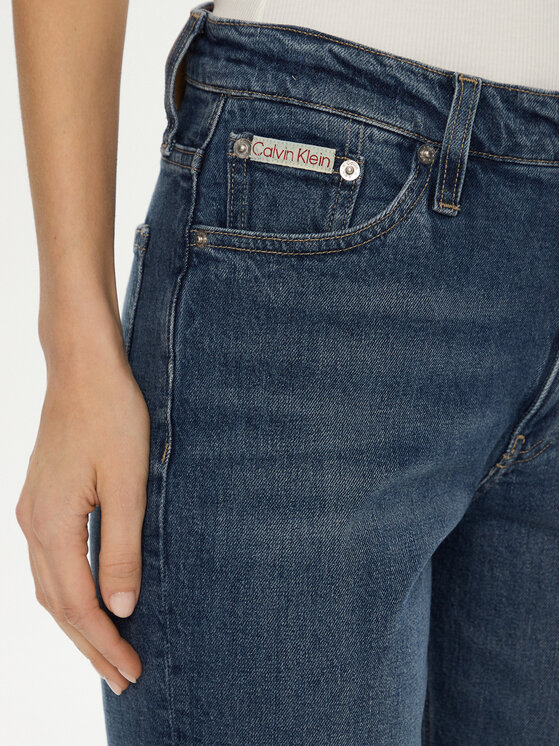 Calvin Klein Jeans Calvin Klein Jeans Džínsy J20J224514 Modrá Mom Fit