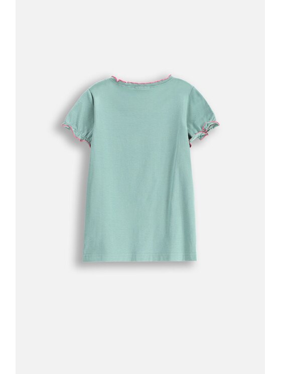 Coccodrillo Coccodrillo T-Shirt WC5143203DGK-027 Zielony Regular Fit