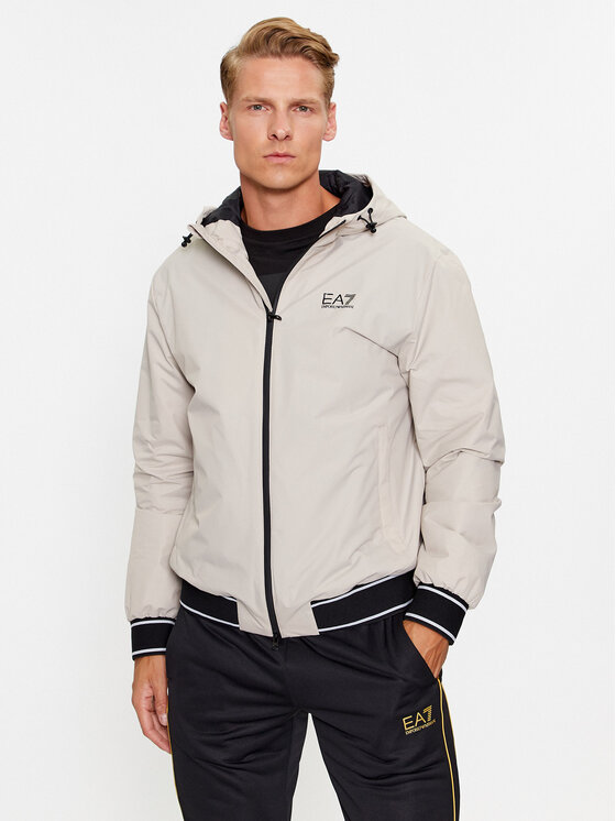 EA7 Emporio Armani Geacă bomber 6RPB08 PN27Z 1716 Argintiu Regular Fit
