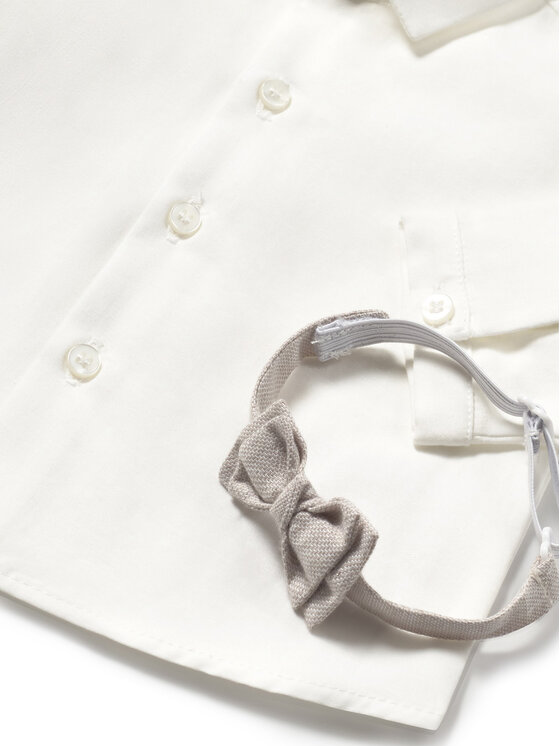 Mayoral Mayoral Camicia 1102 Bianco Regular Fit