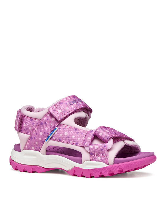 Geox Geox Sandales Jr Borealis Girl J550WA 015AN C8215 D Rozā
